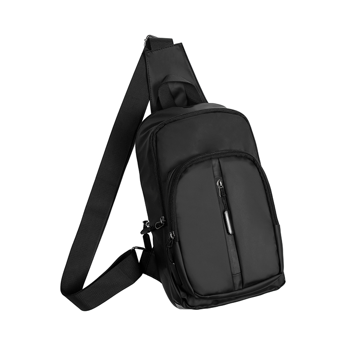 MOCHILA DE HOMBRO, CABLE CON PUERTO USB, SALIDA DE AUDIFONOS Y MULTIPLES COMPARTIMENTOS E480